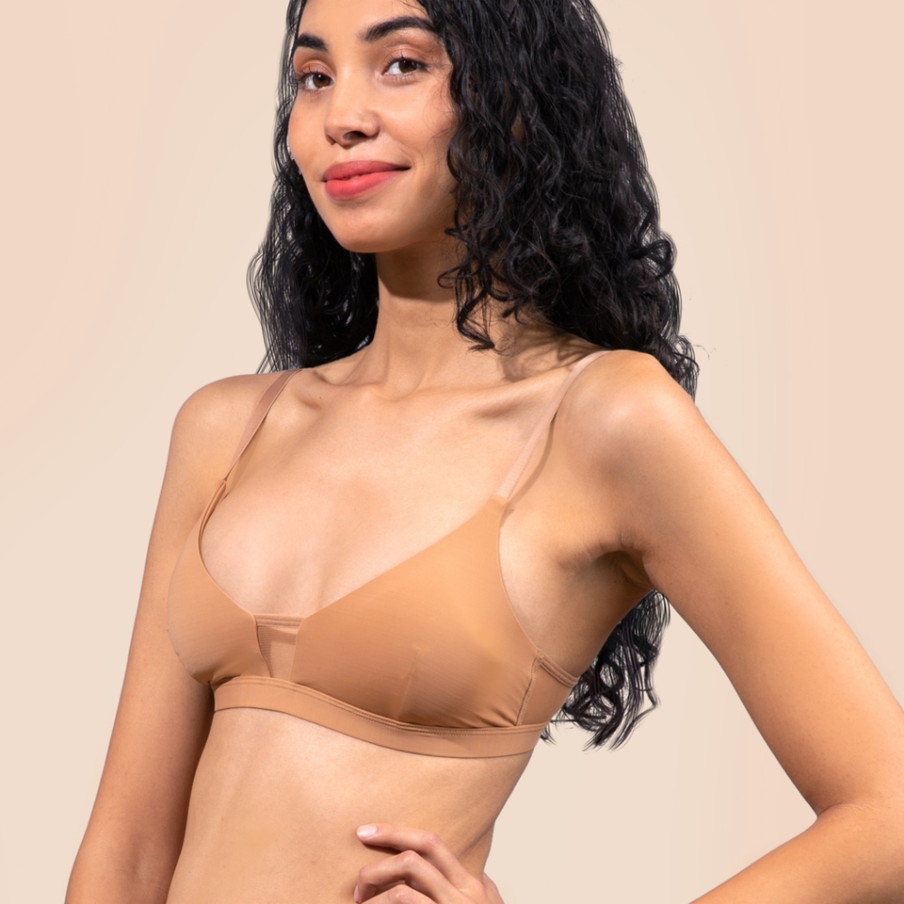Pepper Almond Limitless wirefree bra small